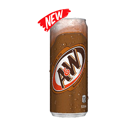 A&W ROOTBEER CAN (SLIM) 320ML
