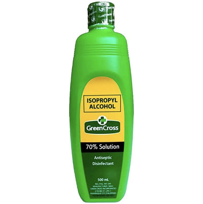 GREEN CROSS ALCOHOL 70% ISOPROPYL 500ML