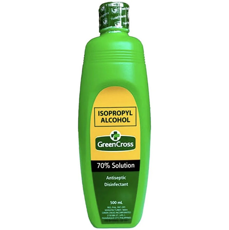 GREEN CROSS ALCOHOL 70% ISOPROPYL 500ML