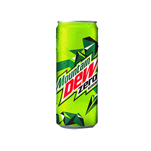 MOUNTAIN DEW IN CAN ZERO SUGAR 320ML