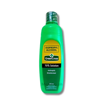 GREEN CROSS ALCOHOL 70% ISOPROPYL 250ML