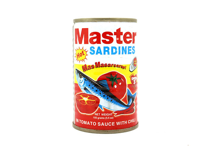 MASTER SARDINES HOT EASY OPEN 155G