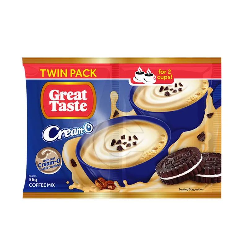 GREAT TASTE COFFEE CREAM-O TWIN 56G