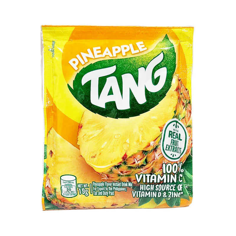 TANG POWDERED JUICE PINEAPPLE 19G