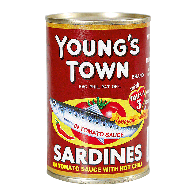 YOUNG'S TOWN SARDINES RED 425G