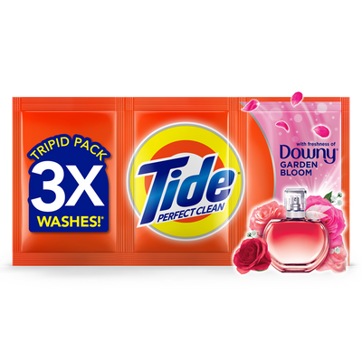 TIDE POWDER EXPERT CLEAN WITH FRESHNESS OF DOWNY GARDEN BLOOM TRIPID 91G