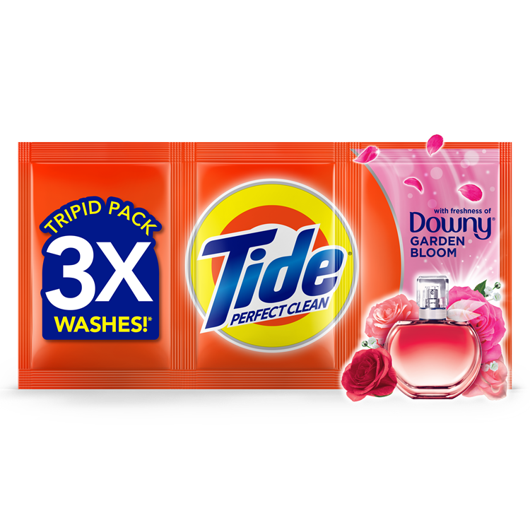 TIDE POWDER EXPERT CLEAN WITH FRESHNESS OF DOWNY GARDEN BLOOM TRIPID 91G