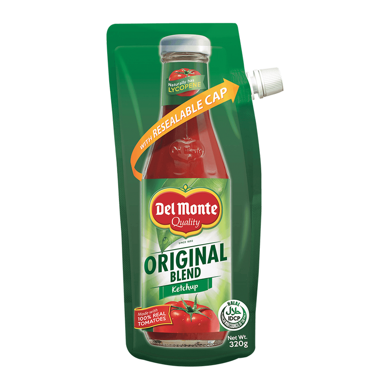DEL MONTE KETCHUP TOMATO SPOUT 320G
