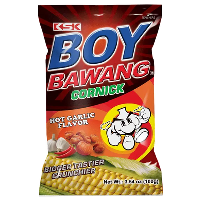 BOY BAWANG CORNICK HOT GARLIC 100G (90G)