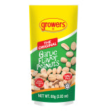 GROWERS PEANUT GARLIC 80G