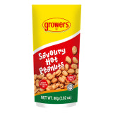 GROWERS PEANUT SAVOURY HOT 80G