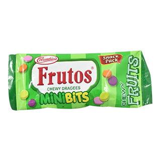 COLUMBIA'S FRUTOS MINI BITS CHEWY FRUITS 10G