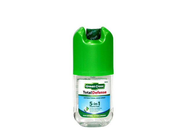 GREEN CROSS ALCOHOL TOTAL DEFENSE HAND SPRAY 40ML