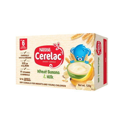 CERELAC WHEAT BANANA & MILK 120G