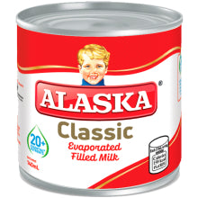 ALASKA EVAPORATED MILK PLAIN 140ML