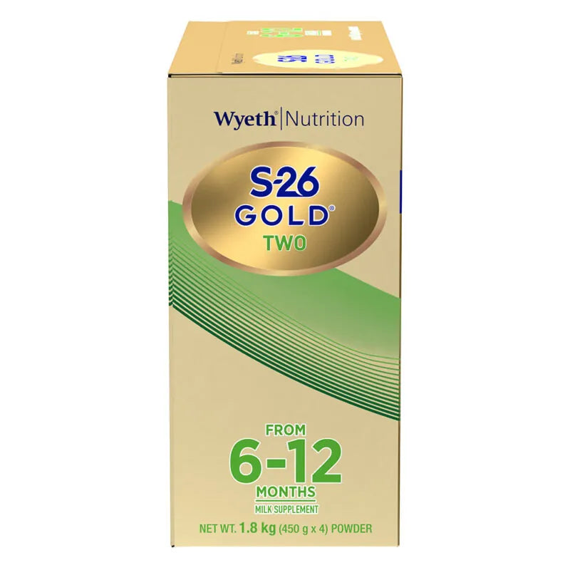 S-26 GOLD TWO FOLLOW ON MILK 6-12MOS 1.8KG