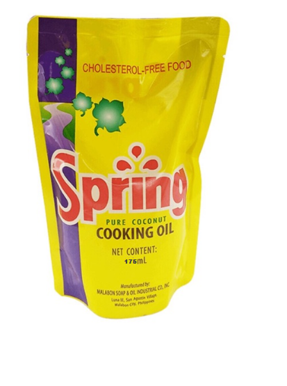 SPRING COOKING OIL POUCH 175ML