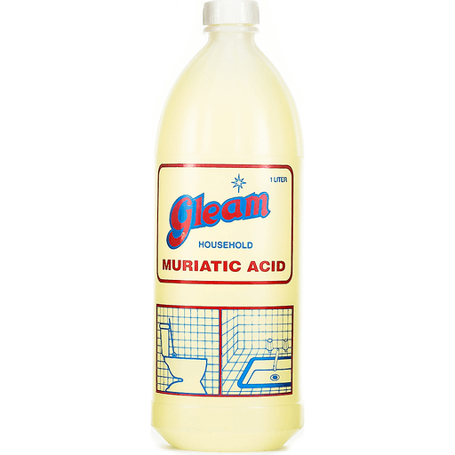 GLEAM MURIATIC ACID HOUSEHOLD 1L