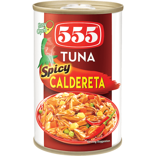 555 TUNA SPICY CALDERETA EOE 155G