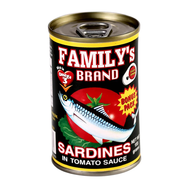 FAMILY'S SARDINES BONUS EASY OPEN 155G