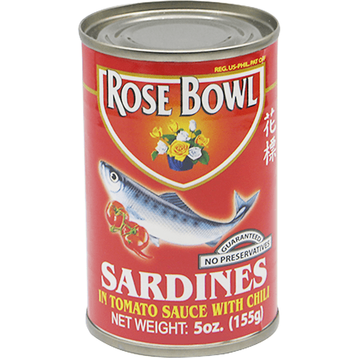 ROSE BOWL SARDINES RED 155G