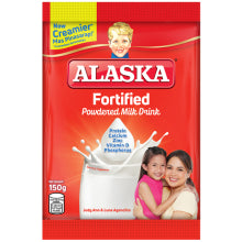 ALASKA POWDERED MILK PLAIN 150G