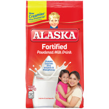 ALASKA POWDERED MILK PLAIN 450G