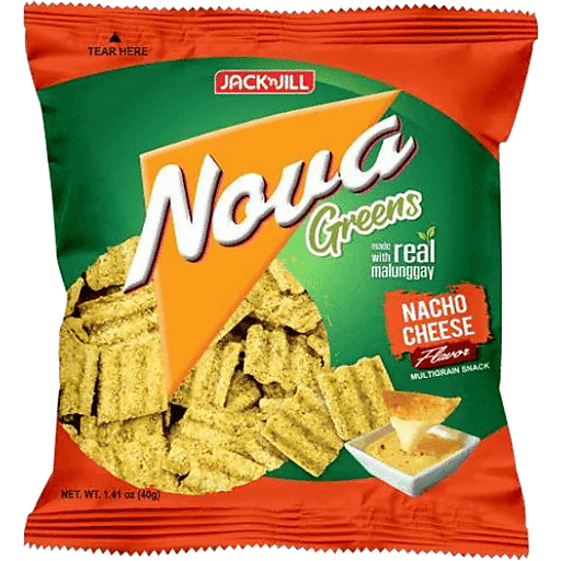 NOVA GREENS NACHO CHEESE 40G