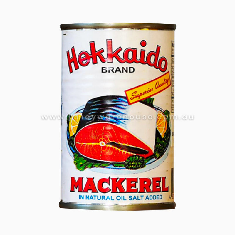 HOKKAI MACKEREL IN NATURAL OIL 425G