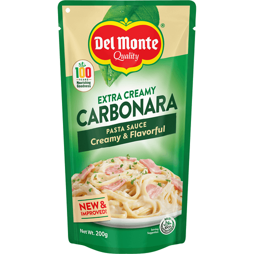 DEL MONTE SPAGHETTI SAUCE CARBONARA 200G