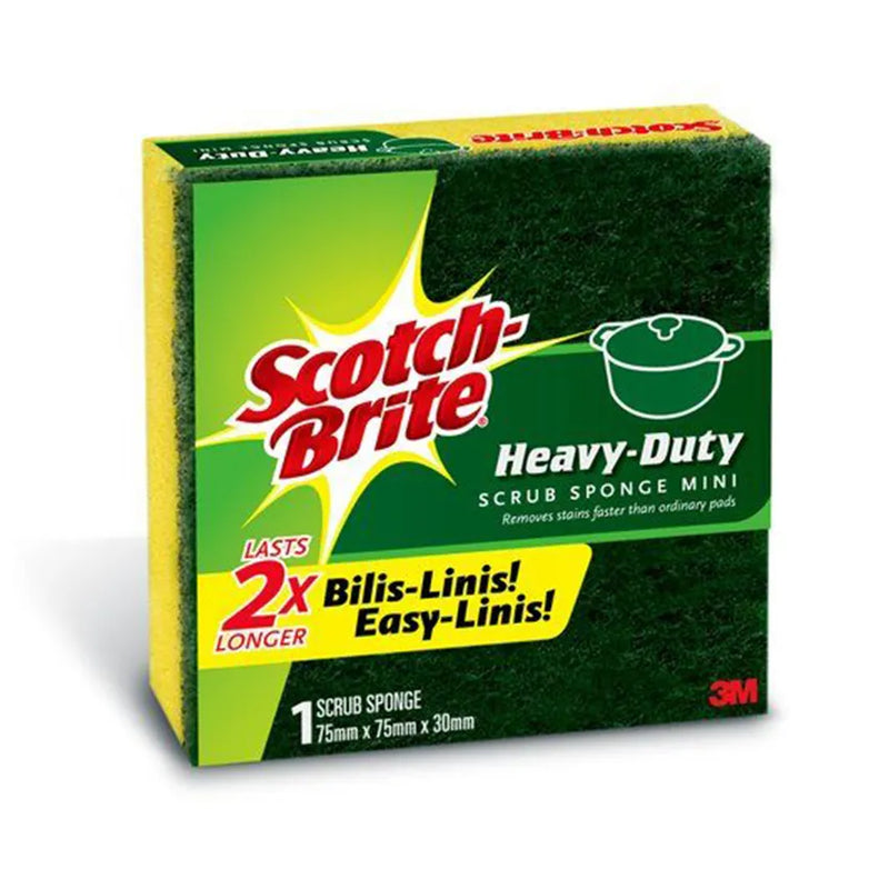 SCOTCH BRITE SCRUB SPONGE MINI 1'S