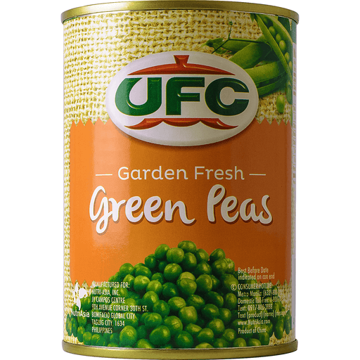 UFC GREEN PEAS 400G