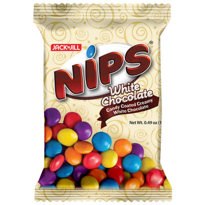 NIPS WHITE CHOCO TIES 14G