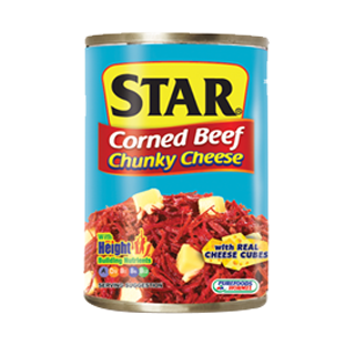 STAR CORNED BEEF CHUNKY CHEESE 150G