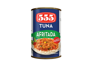 555 TUNA FLAKES AFRITADA EOE 155G