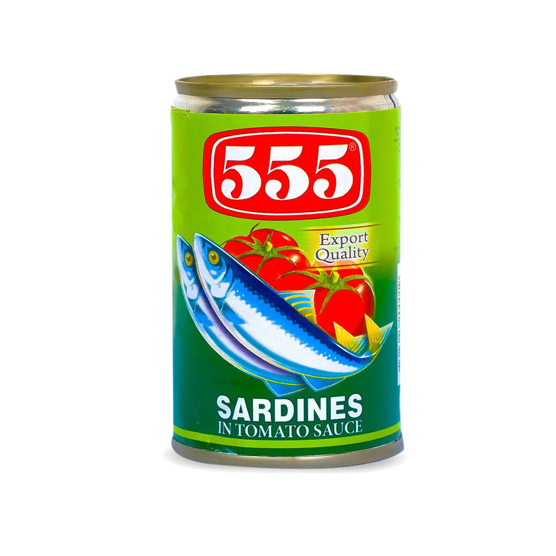 555 SARDINES IN TOMATO SAUCE EOE 155G