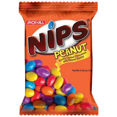 NIPS CHOCO PEANUT TIES 14G