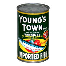 YOUNG'S TOWN SARDINES GREEN 425G