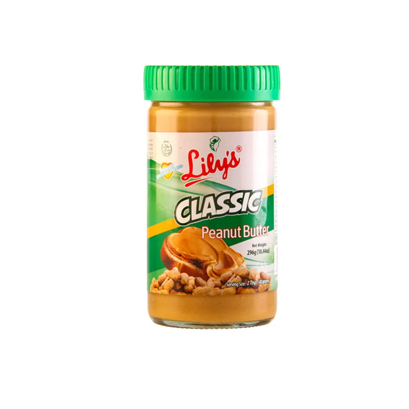 LILY'S PEANUT BUTTER GLASS 296G