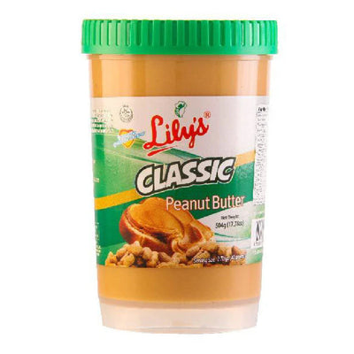LILY'S PEANUT BUTTER PLASTIC 504G