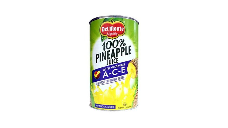 DEL MONTE JUICE PINEAPPLE W/ ACE 1.36L