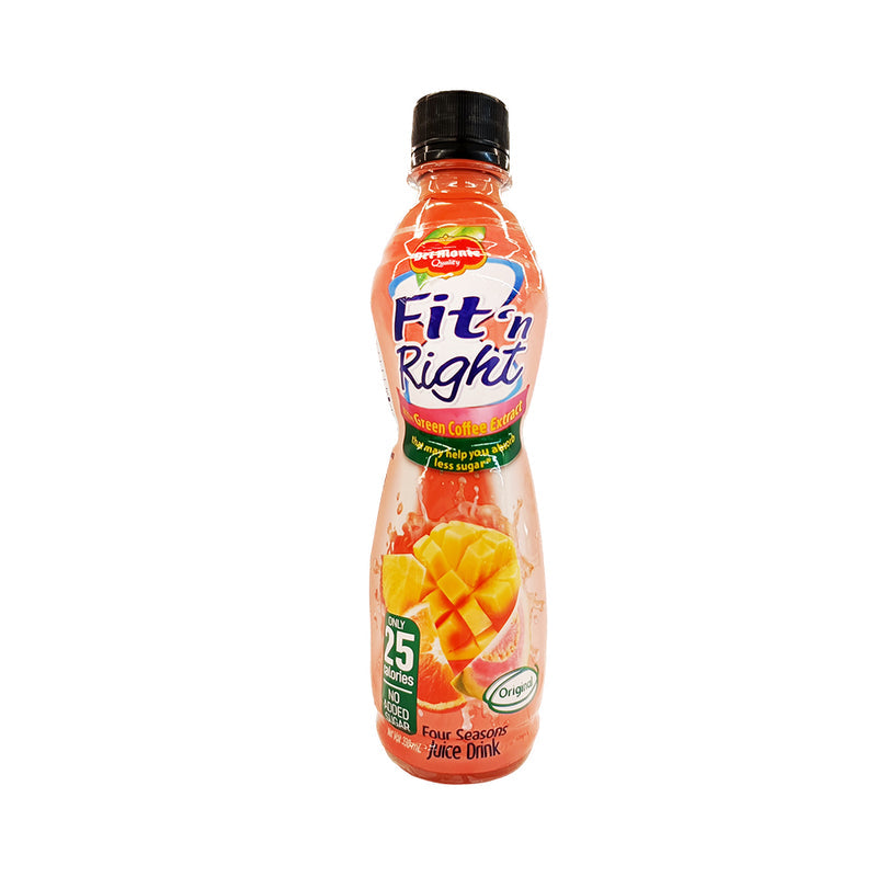 DEL MONTE FIT `N RIGHT JUICE FOUR SEASONS GCE 330ML