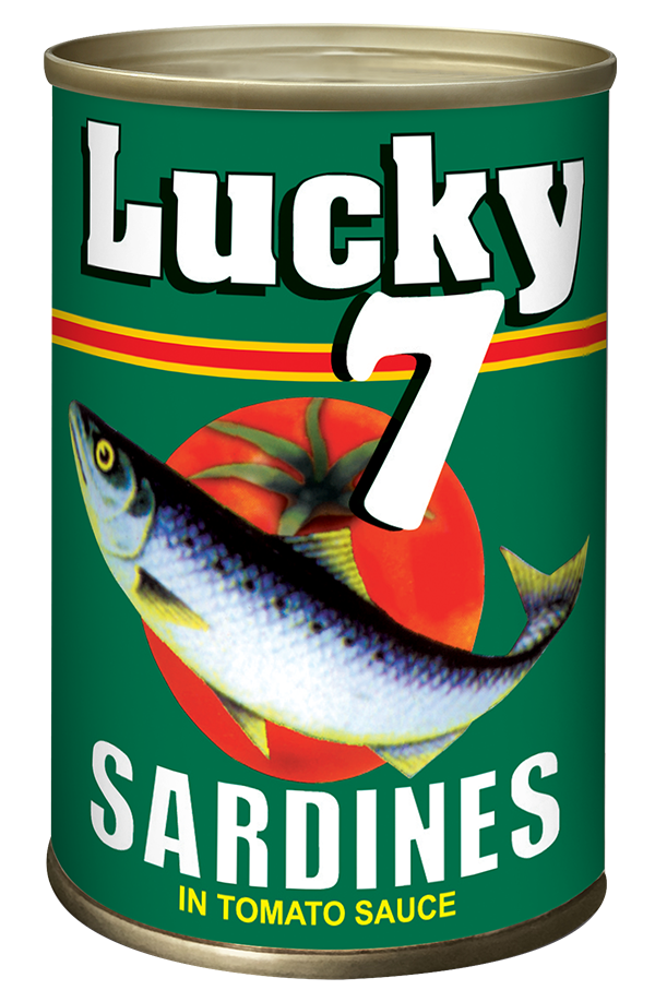 LUCKY 7 SARDINES IN TOMATO SAUCE 155G