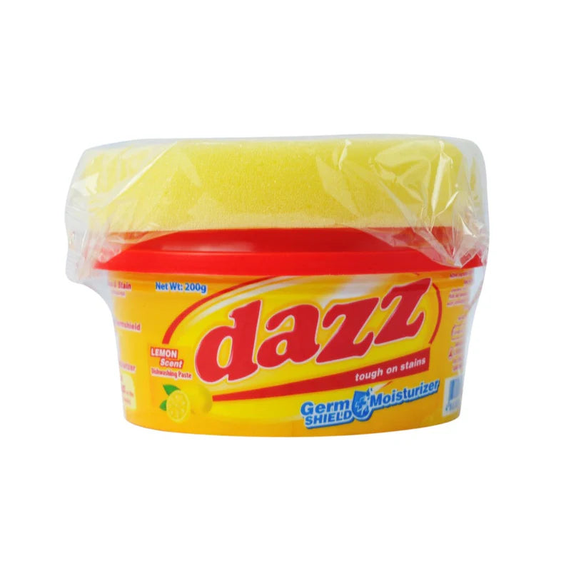 DAZZ DISHWASHING PASTE LEMON 200G