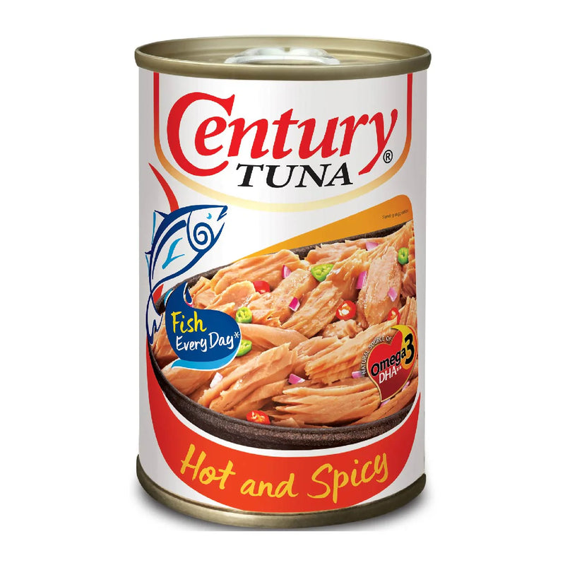 CENTURY TUNA FLAKES HOT & SPICY EOE 155G