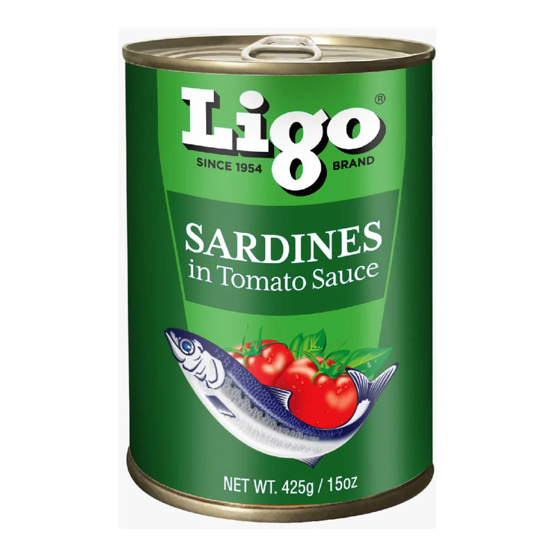 LIGO SARDINES GREEN EASY OPEN 425G