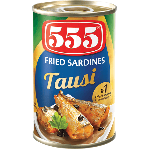 555 SARDINES FRIED W/TAUSI 155G