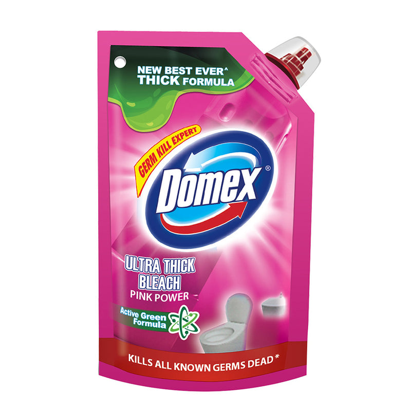 DOMEX CLEANER LIQUID PINK POUCH 140ML