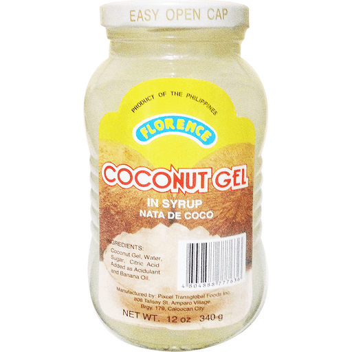 FLORENCE NATA DE COCO WHITE 12OZ.
