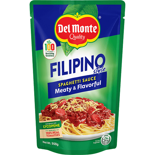 DEL MONTE SPAGHETTI SAUCE FILIPINO 900G